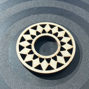 Pretty Little Wood Sphere Holder/Stand - Style 9